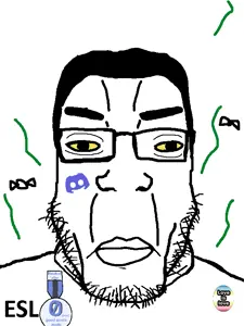 chudjak, markiplier soyjak, chudplier, esl pedo league, award, discord, esl, minor attracted person, pedophile, stink lines