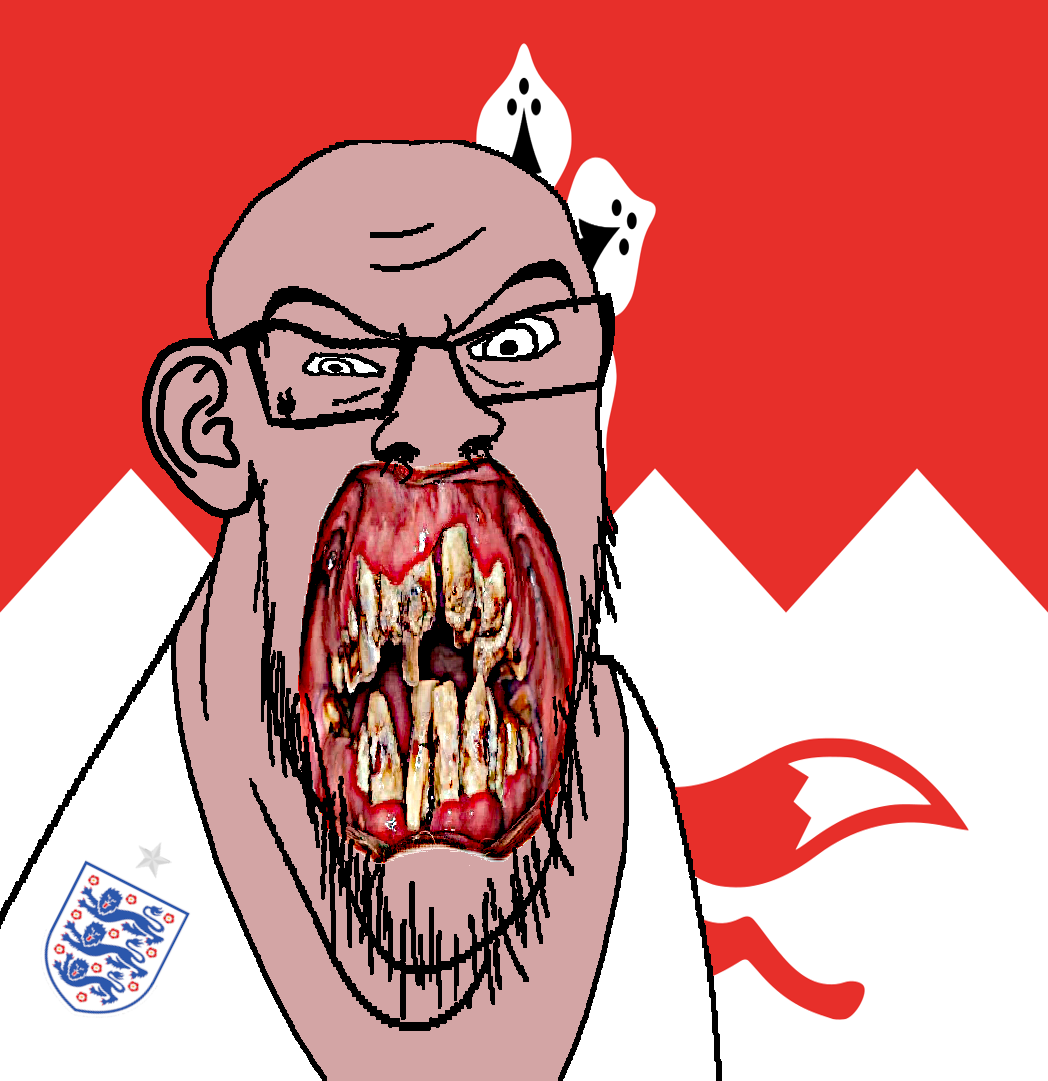 feraljak, angry, animal, british, distorted, ear, england, flag, flower, fox
