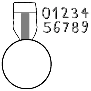 1, 2, 3, 4, 5, 6, 7, 8, 9, badge