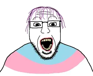 spicejak, glasses, open mouth, spicejak, stubble, tranny