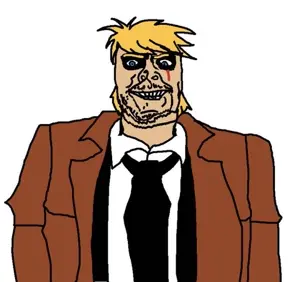 sidson, blonde hair, blue eyes, clothes, coat, dc comics, eyebags, hair, john constantine, necktie