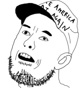 chudjak, muskjak, autism, chud, elon musk, maga hat, subhuman