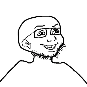 unknown, beard, carlos ramon, ear, glasses, open mouth, soyjak, the magic school bus