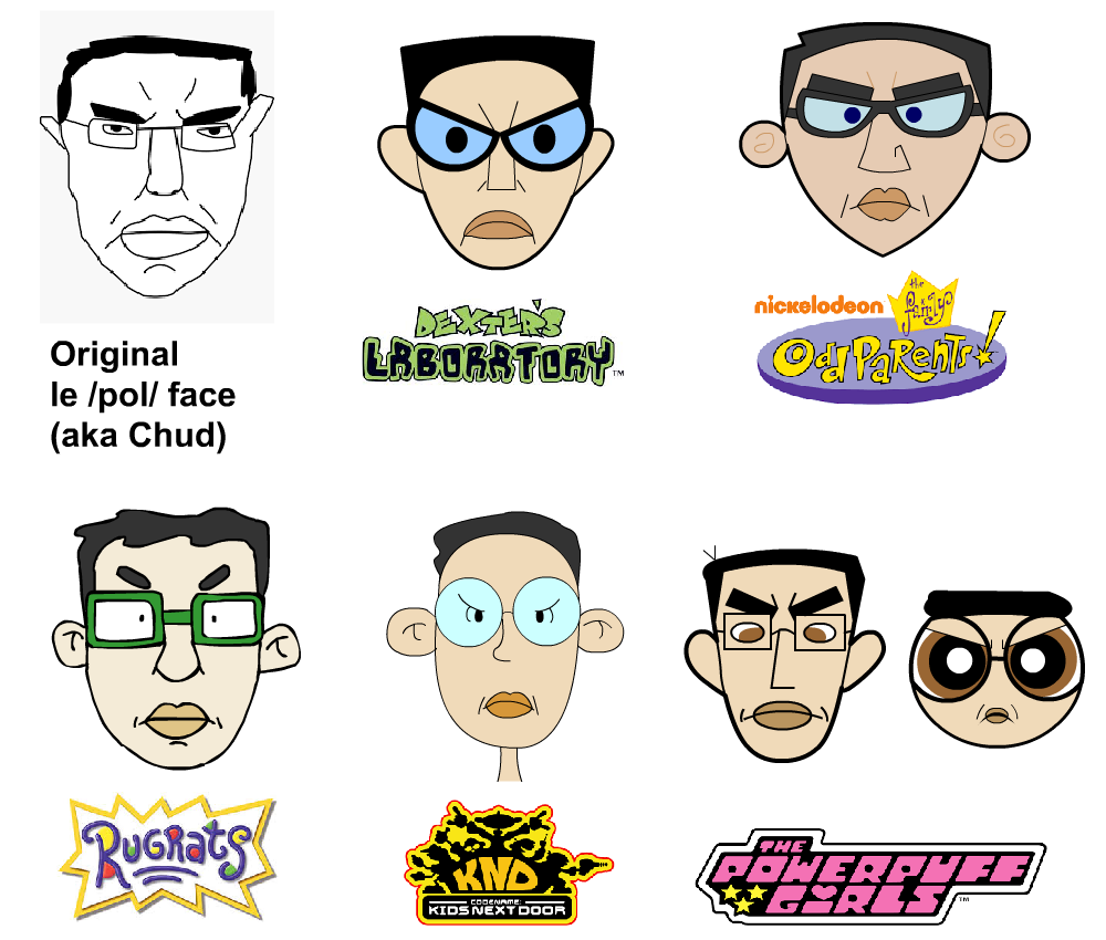 histlebub, chudjak, chudjak front, /pol/, angry, cartoon, cartoon network, closed mouth, codename kids next door, dexter's laboratory