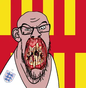 feraljak, angry, animal, british, distorted, ear, england, flag, flower, glasses