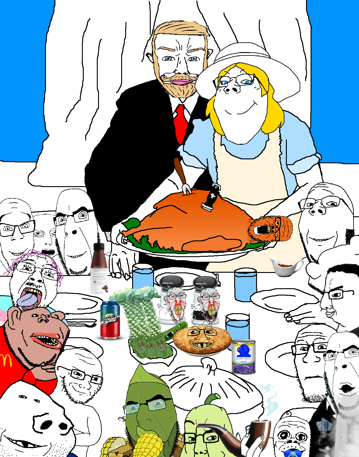 sectionalism, yes chad, a24 slowburn soyjak, bernd, chudjak, cobson, feraljak, gapejak, impish soyak ears, jasonjak