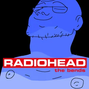 unknown, album cover, black background, blue skin, calm, closed eyes, closed mouth, ear, glasses, looking up