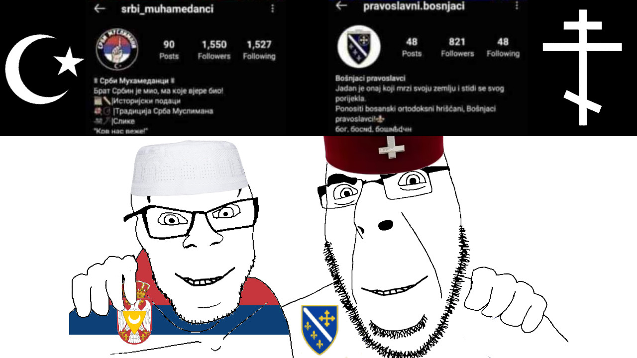 cobson, feraljak, no more brother wars, 2soyjaks, bosnia, bosniak, bosnian, bosnian text, christian cross, christian identity