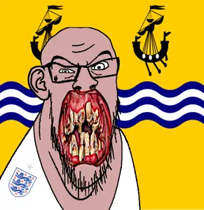feraljak, angry, animal, british, distorted, ear, flag, flower, glasses, hair