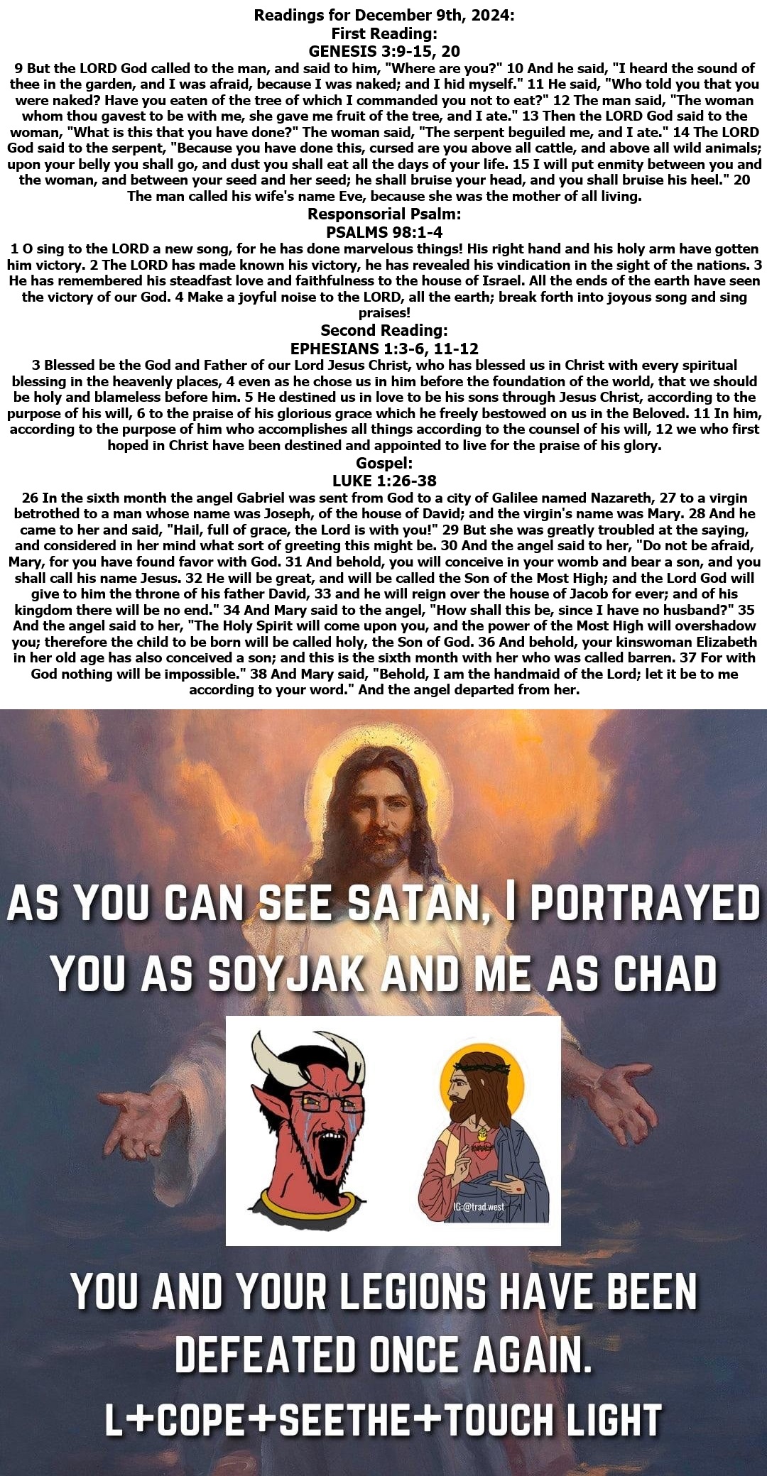 wojak, yes chad, soyak, 2024, adam, animal, arm, beard, bible, bible quote