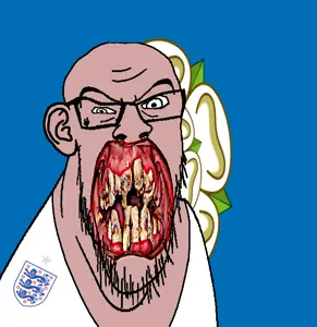 feraljak, angry, animal, british, distorted, ear, england, flag, flower, glasses