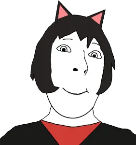 alunya, cobson, female cobson, femjak, anarchism, animal, cat, cat ears, communism, ear