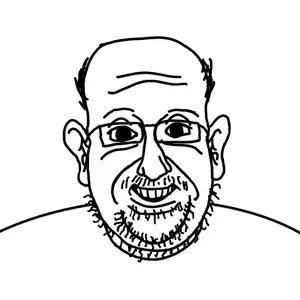 sidson, unknown, winesid, ear, glasses, hair, stubble, teeth, transparent background