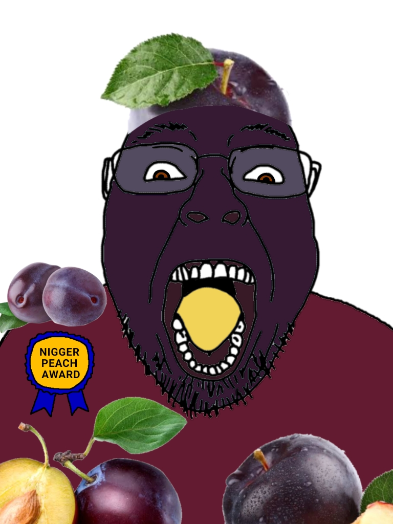 bernd, fruiterz!, award, badge, black text, brown eyes, english text, eyebrows, food, foodjak