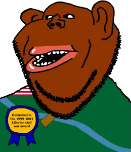 impish soyak ears, impish amerimutt, 1999, 2003, award, brown skin, clothes, county, ear, flag