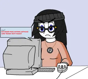 soytan, chudjak, jartycuck, angry, anti soytan, avengers, chud (soybooru), comment, computer, cord