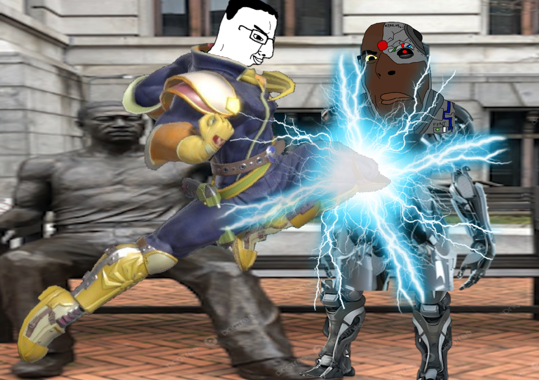 sectionalism, george floyd, chudjak, cobson, arm, bench, black skin, buff, captain falcon, clothes