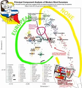 chudjak, feraljak, feralrage, bloodshot eyes, dna, europe, greece, israel, jordan, kike