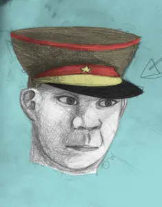 entiral, kuzjak, communism, drawfag, drawing, pencil drawing, shading, soyjak