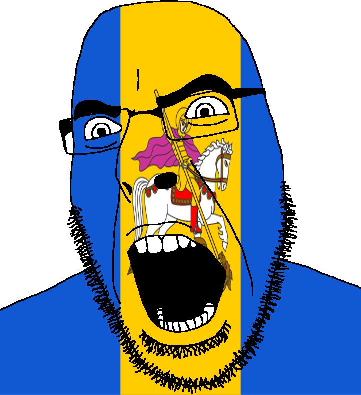 cobson, angry, animal, bushy eyebrows, christianity, country, dragon, flag, glasses, hair