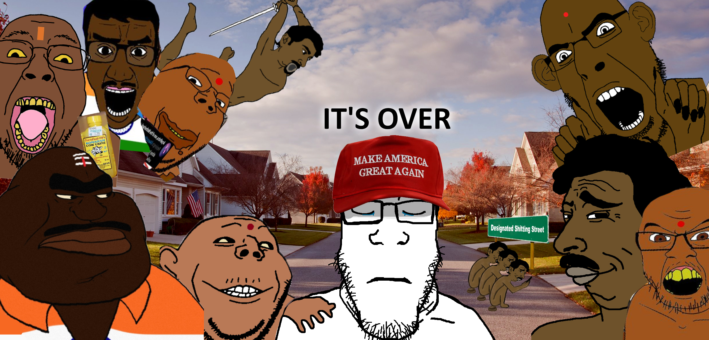 donald trump, bernd, cobson, el perro rabioso, feraljak, gapejak, markiplier soyjak, meximutt, pajeetjak, el perro chud