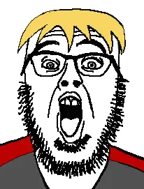 nate higgers, waljak, natejak, blonde hair, glasses, gray shirt, hair, looking at you, open mouth, stubble