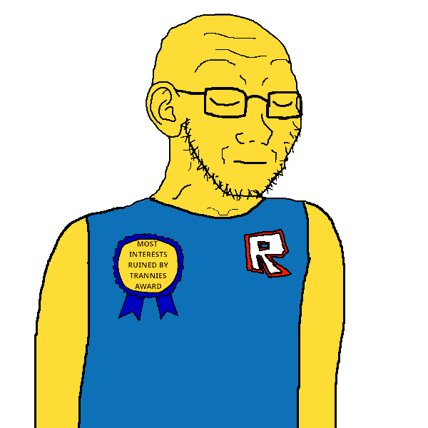 soyak, arm, award, blue shirt, closed eyes, closed mouth, clothes, ear, glasses, hair