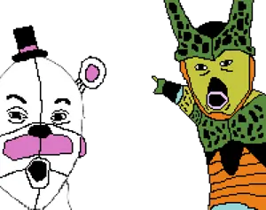 funtime_freddy_and_semi_perfect_cell_pointing_meme_by_sirkobestar_dg0uanz-fullview.png