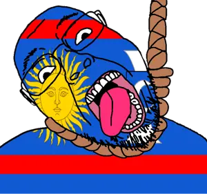 bernd, hanging troonjak, troonjak, ack, country, crescent, flag, glasses, hair, hanging