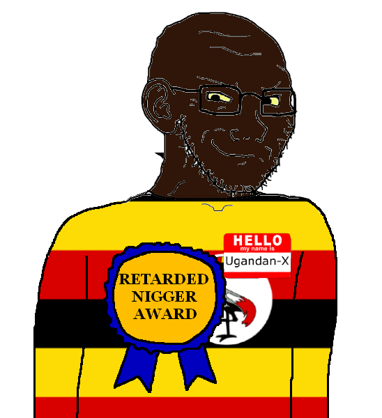 soyak, soyak (smug), award, bald, brown skin, ear, glasses, looking at you, name tag, namefag drama