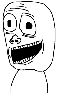 sackjak, troll sackjak, looking at you, not a fucking soyjak, not a soyjak, white background, wojakglasses