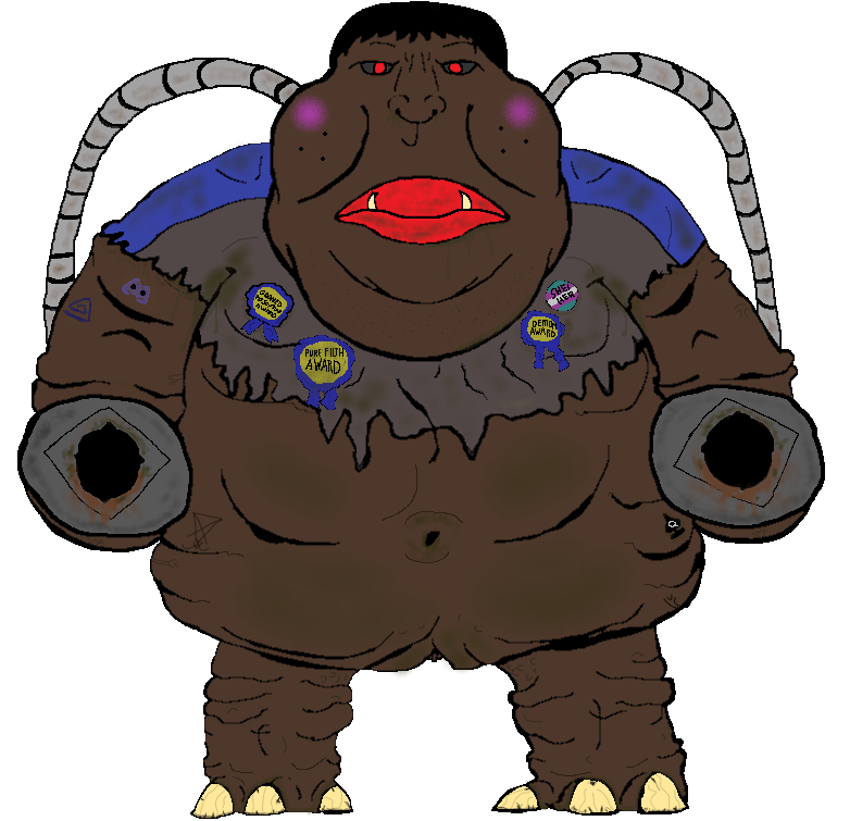 chudjak, meximutt, meximutt front4, jartycuck, award, awards, big lips, black sclera, brown skin, demon