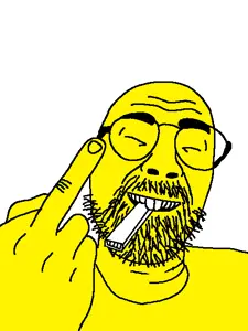 daedaluson, asian, buck teeth, narrow eyes, yellow skin