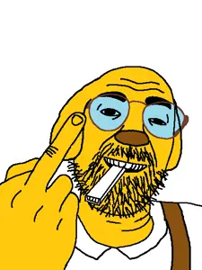 daedaluson, jannyjak, animal, dog, dog ear, ear, glasses, janny, looking at you, middle finger