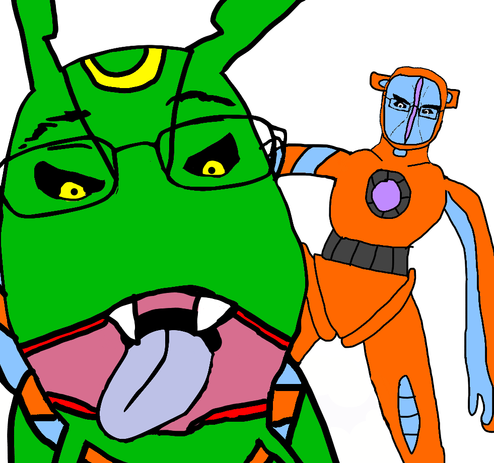 bernd, chudjak, chudjak front, 2soyjaks, ack, deoxys, fang, front view, glasses, hanging
