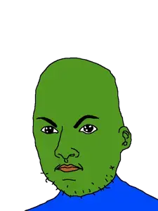 pepe, hercules, amphibian, animal, ear, eyebrows, eyes, frog, mouth, nose