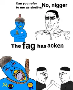 bernd, chudjak, hanging troonjak, perceptive chud, troonjak, ack, award, gay, handshake, hanging