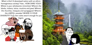 chudjak, feraljak, gapejak, soyak, chudjak amerimutt, protestantjak, wholesome soyjak, amerimutt, angry, arab