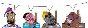 kratos, bernd, gapejak, meximutt, parrotjak, hanging troonjak, scholar, troonjak, ack, award