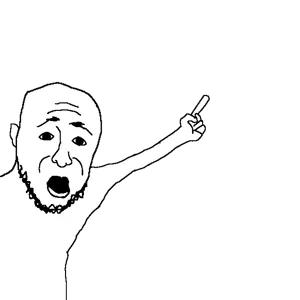 unknown, bald, beard, pointing, stubble, transparent background