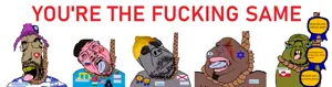kratos, bernd, budgiejak, gapejak, meximutt, parrotjak, hanging troonjak, scholar, troonjak, ack