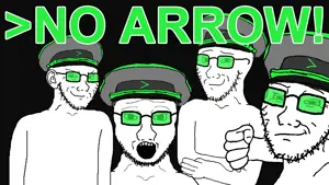 soyak, soyak front, arrow police, 4soyjaks, arm, arrow, closed mouth, clothes, crossed arms, ear
