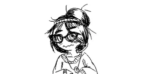 maya schoppenboer, soytan, 1soyjak, arms, blush lines, clothes, drawing, hair, hands, hat