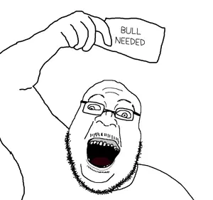 brightson, beard, glasses, holding object, open mouth