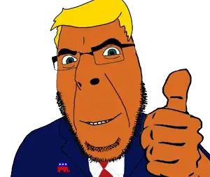 donald trump, cobson, blonde hair, blue eyes, clothes, glasses, hair, orange skin, republican, shocked