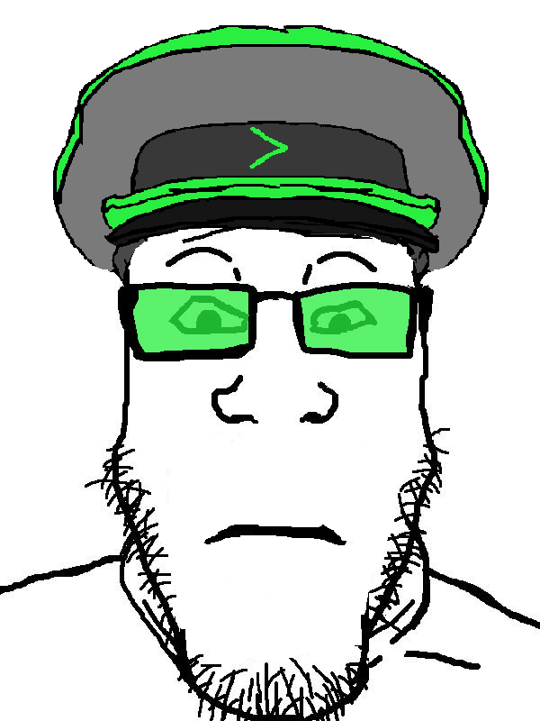 markiplier soyjak, neutralplier, arrow police, arrow, bald, cap, closed mouth, clothes, front view, glasses