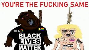 blacked lives matter blm bnwo you are the fucking same meme.jpg
