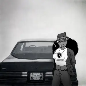 entiral, soyniqua, soytan, album cover, black and white, black lives matter, gnx, kendrick lamar, music, smoking