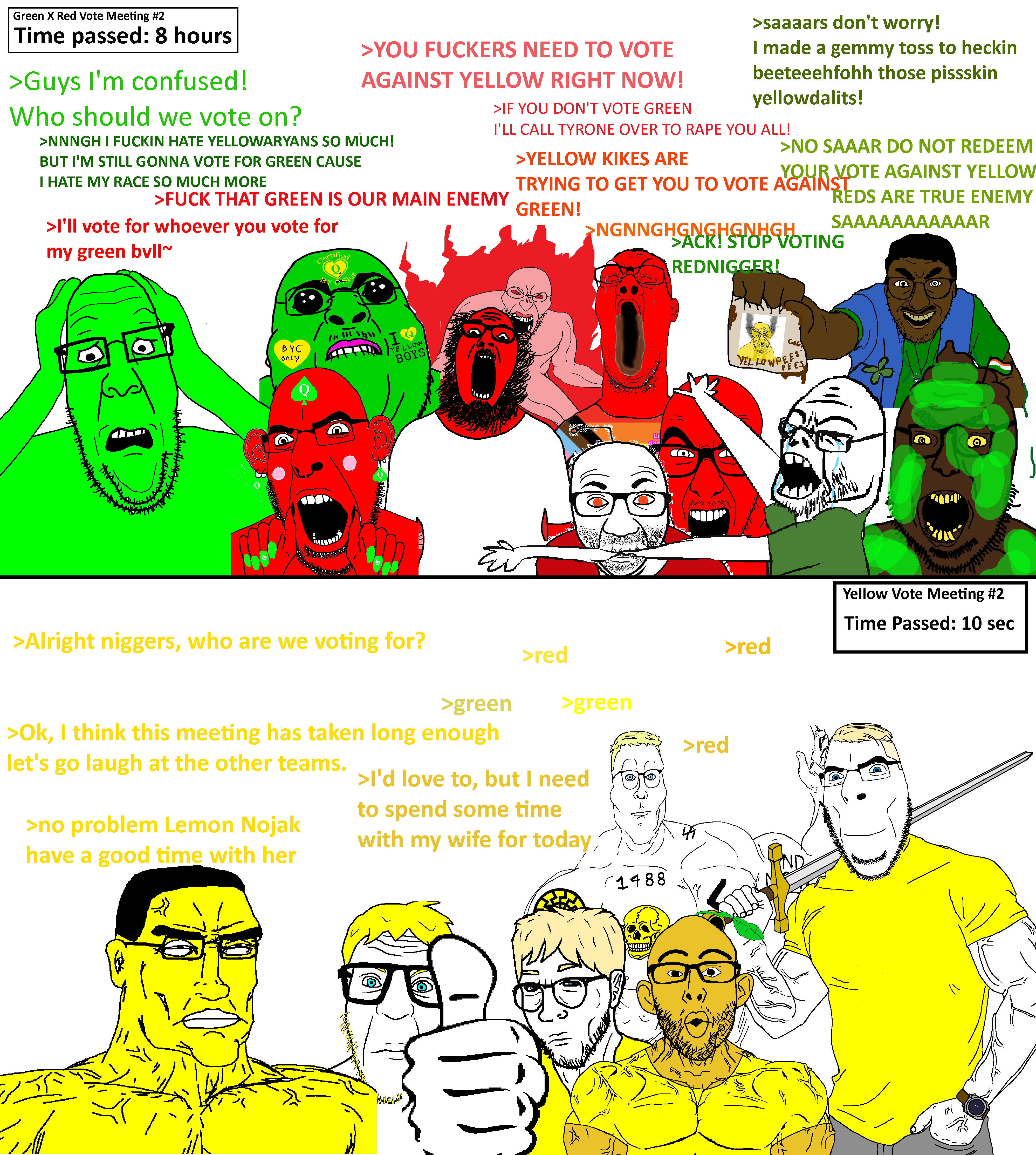 angry soyjak, chudjak, chugsjak, cobbert, cobson, el perro rabioso, feraljak, ignatius, nerdjak, nojak
