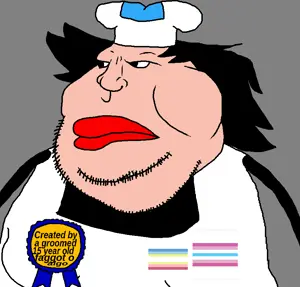 meximutt, fat, femboy, feminine, gay, hair, male, pedophile, pitt zelle, sweet tooth stronghold